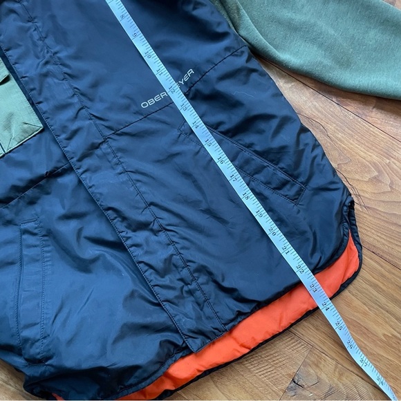 Obermeyer Boys Black and Green Jacket - Medium 8/10 - Picture 12 of 13